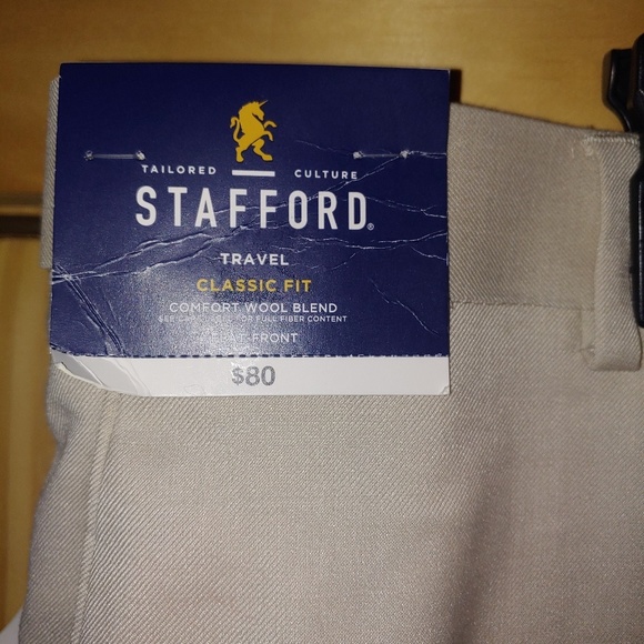 Mens Stafford slacks - Picture 2 of 6